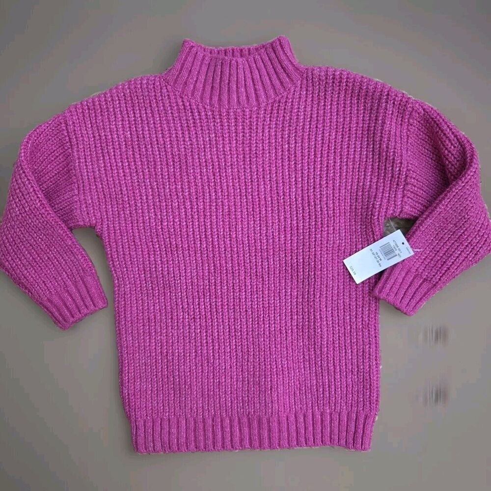 OLD NAVY Pink Knit Sweater Toddler New with tags asize 18-24months - S9